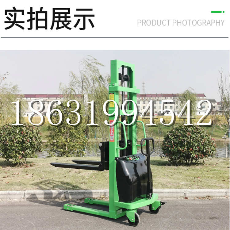 宁陵县电动叉车堆高车液压铲车电瓶1吨2吨站驾步行式小型全自动叉车